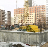 Ход строительства дома 1 в ЖК Форт -