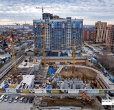 Ход строительства дома 1 в ЖК Citatum -