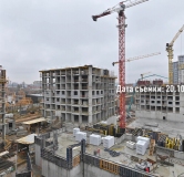 Ход строительства дома 2 в ЖК ОК: Премиум -
