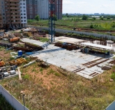 Ход строительства дома № 2, квартал 4 в Макрорайон Амград -