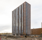 Ход строительства дома 9, корпус 5 в ЖК Юнтолово -