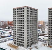 Ход строительства дома № 31, корпус 1 (ГП-2) в ЖК Свой -