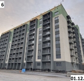 Ход строительства дома 6 в ЖК Шишкин -