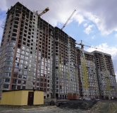 Ход строительства дома Литер 9 в ЖК Левобережье -