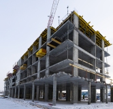 Ход строительства дома 5 в ЖК Тайгинский Парк -