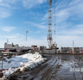 Ход строительства дома 3.5 в ЖК Кантри -