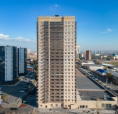 Ход строительства дома 5 в ЖК Уютный дом на Дудинской -