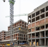 Ход строительства дома 1 в ЖК Заря -