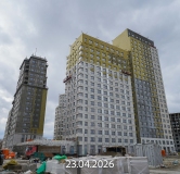 Ход строительства дома ГП-7 в ЖК Айвазовский (Айвазовский City) -
