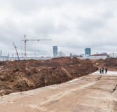 Ход строительства дома 10.2 в ЖК Манеры -