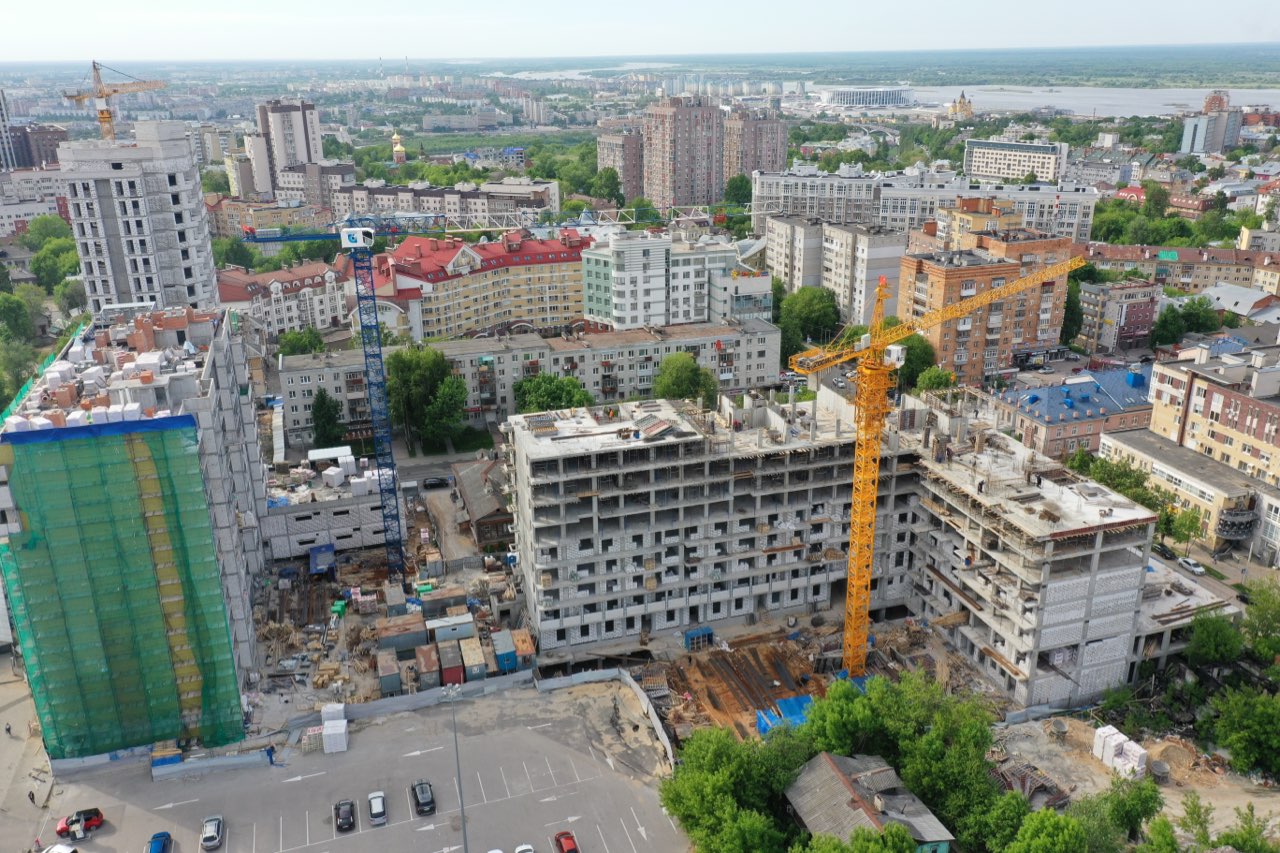 ЖК «Покровский» достроили в центре Нижнего Новгорода - фото 1