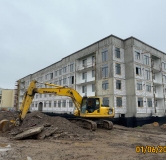 Ход строительства дома 2, корпус 2.3 Кот Баюн в ЖК Любоград -