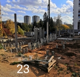 Ход строительства дома 7 в ЖК Истории -
