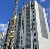 Ход строительства дома 6 в ЖК Крылья -