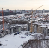 Ход строительства дома 25, корпус 1 в ЖК Хито -