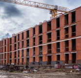 Ход строительства дома 1 в ЖК Резиденция Поляна -