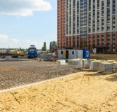 Ход строительства дома 2 в ЖК Май -