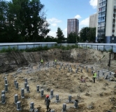 Ход строительства дома 13 в ЖК Квартал на Игарской -
