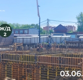 Ход строительства дома 132а.1 в ЖК Семья -