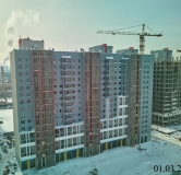 Ход строительства дома 14 в ЖК Манхэттен -