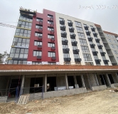 Ход строительства дома 5А в ЖК Slava -