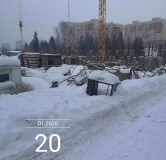 Ход строительства дома 7 в ЖК Истории -