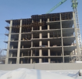 Ход строительства дома № 2 в ЖК На Журова -