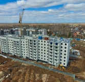 Ход строительства дома 3 в ЖК Атмосфера -