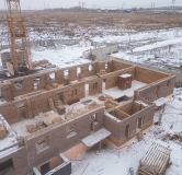 Ход строительства дома № 3.3, блок 1-3 в ЖК Мята -